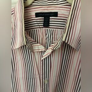 Express Design Studio Button-Down Dress Shirt Size XL Modern Fit Stretch Men’s!